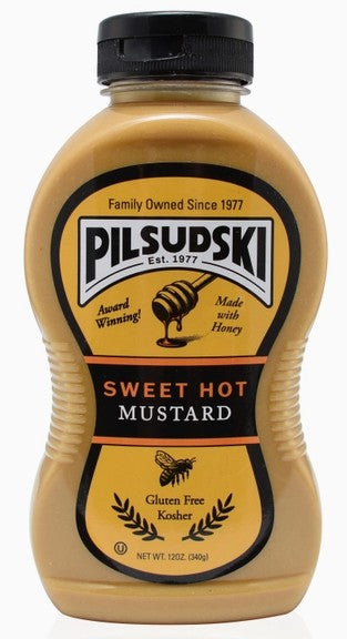 Pilsudski Sweet Hot Mustard with Honey