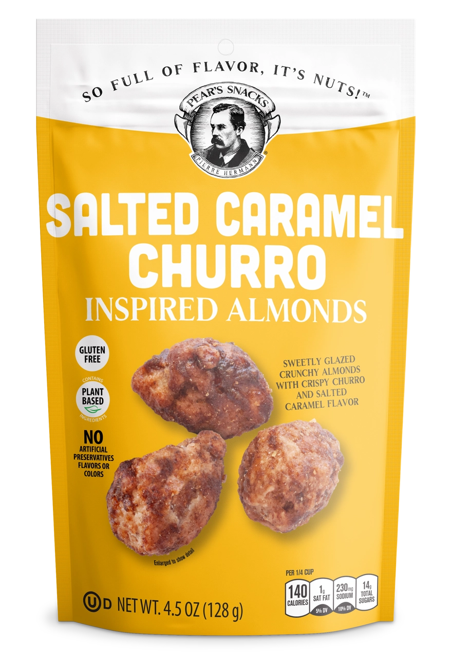 Pear's Snacks -- Salted Caramel Churro Inspired Almonds