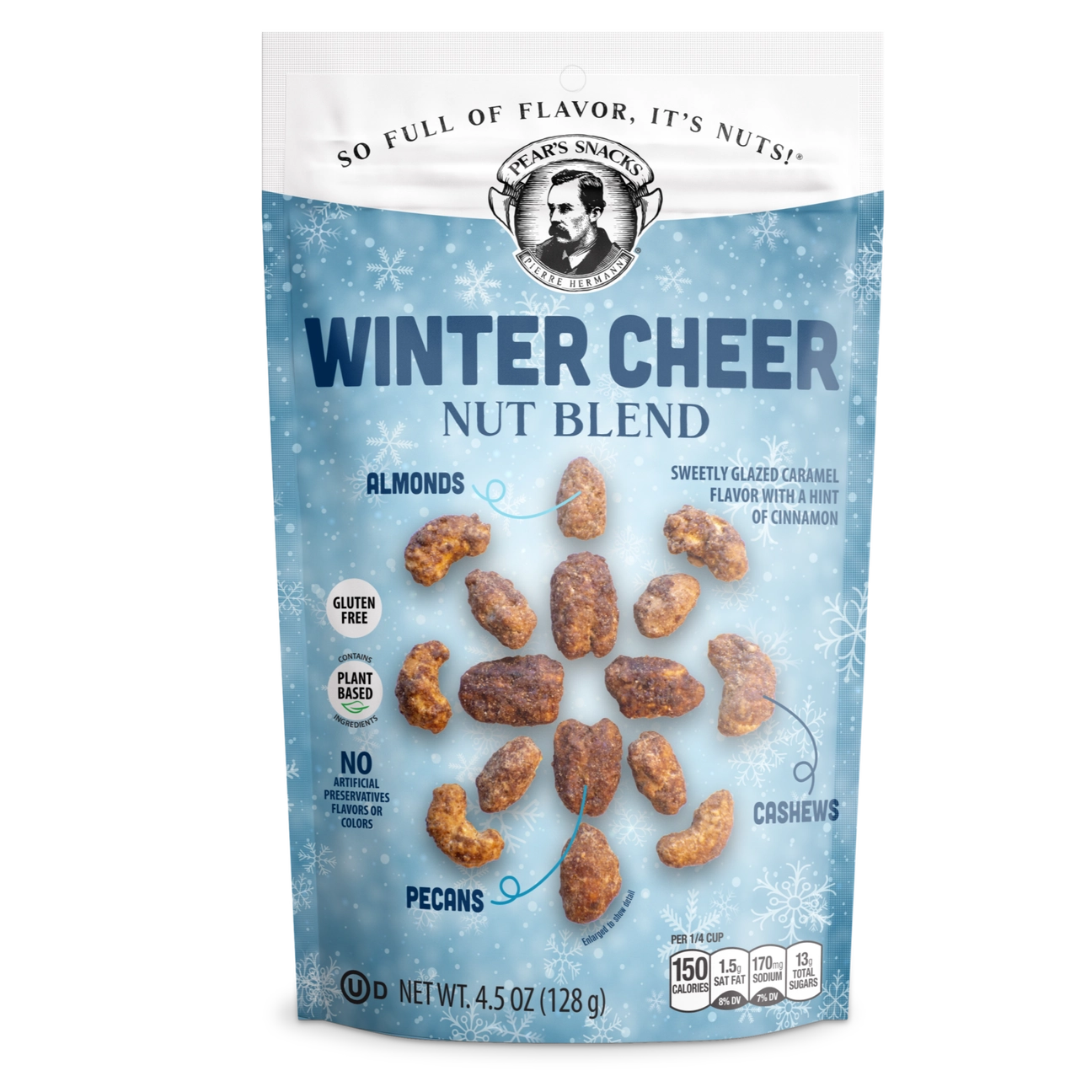 Pear's Snacks -- Winter Cheer Nut Blend