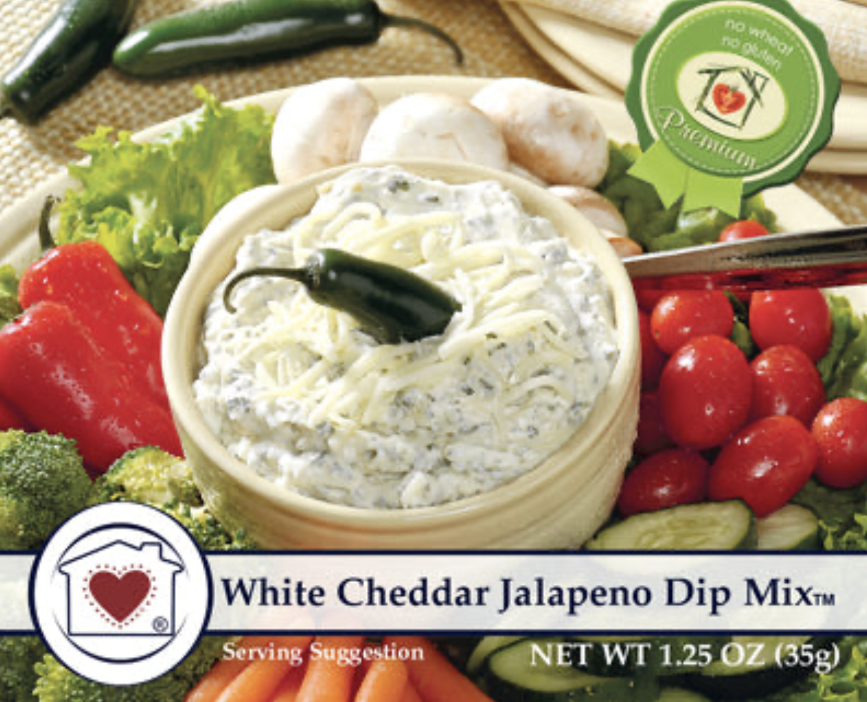 Country Home Creations White Cheddar Jalenpeno Dip