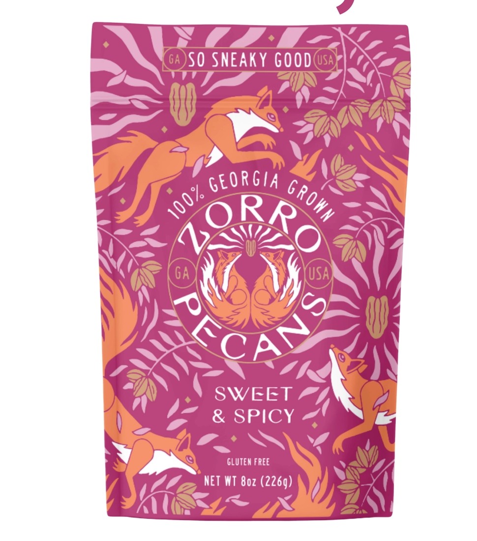 Zorro Pecans -- Maple Glazed