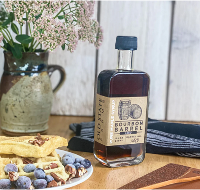 Old State Farms Bourbon Barrel Aged Maple Syrup