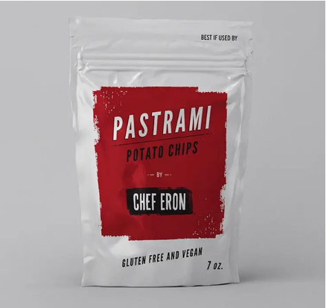 Chef Eron's Pastrami Potato Chips