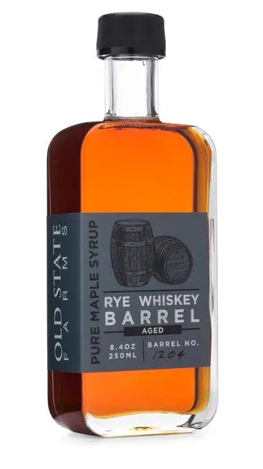 Old State Farms Rye Whiskey Barrel Syrup