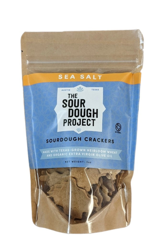 The Sour Dough Project Sea Salt Crackers