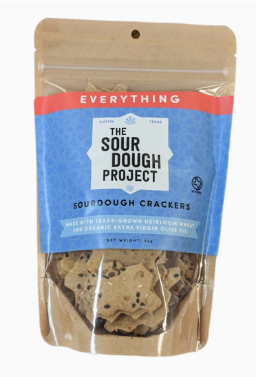 The Sour Dough Project Everything Crackers